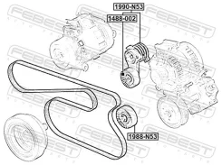 ����� �������� Febest 1988N53 1988N53 ����
