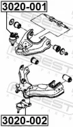 ����� ������� Isuzu D-MAX 03- 3020-001 ����� ����� 3020001 ����