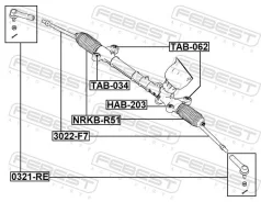 ���� ������� d16 | ����/��� | Febest 3022F7 3022F7 ����