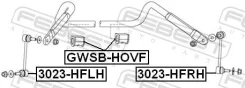 ���� ������������� �������� ������ ��� Great WALL Hover, Great WALL SAFE F1 febest 3023-hfrh 3023HFRH ����