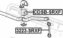 ���� ������������� Febest 3223SRXF ����