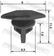 ������ Honda Accord 94-20, Civic 92-00, CR-V 96-11 88570-032 Febest 88570032 88570032 ����