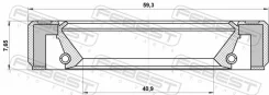 ������� 95GBY42590808R ��� Nissan ������������� Febest �������� 31375-31X03 FP01-19-437 K3137531X03 ����� � ������� � ��������. ����������� �� �����...