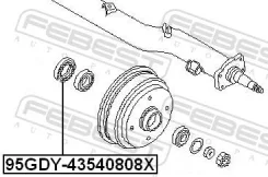 ������� 95GDY43540808X Febest 95GDY43540808X ����