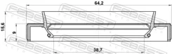 ������� ������� Febest (F0081955) Febest [95HBY40640916R] 95HBY40640916R ����