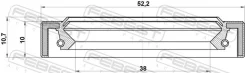 ������� ������� Mitsubishi L200/L200 Sportero KA/B0# 05- Febest 95IAY40521011R ����