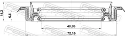 ������� ������� 48.85x72.15x6.6x14.2 | ����/��� | Febest 95TCS50720714X 95TCS50720714X ����