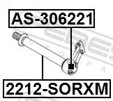 ��������� ������� ������� ��� KIA Sportage, Hyundai Santa FE, Hyundai Tucson febest as-306221 AS306221 ����