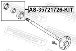 ��������� ������ ������� �������� 35x72x17x26 | ��� ����/��� | Febest AS35721726KIT AS35721726KIT ����