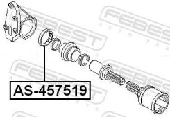 ��������� ���������� ���� Febest AS-457519 AS457519 ����