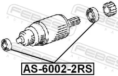 ��������� ��������� (15x32x9) AS-6002-2RS AS60022RS Febest Febest AS60022RS AS60022RS ����