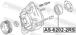 ��������� ���������� ��� Mazda 323, Mazda 626, Hyundai Sonata febest as-6202-2rs AS62022RS ����