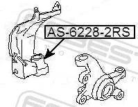 ��������� ��������� 28x58x16 Febest AS62282RS AS62282RS ����