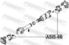���������� ���������� ���� 33x93 (Isuzu ELF) Febes Febest asis-66 ASIS66 ����
