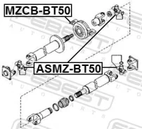 ���������� ���������� ���� Febest ASMZ-BT50 ASMZBT50 ����