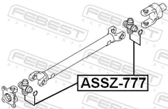 ���������� ���������� ���� 25x64 Febest ASSZ777 ASSZ777 ����