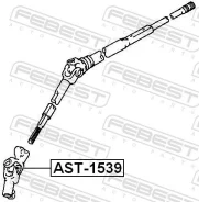 ���������� �� 15x39 | ����/��� | Febest AST1539 AST1539 ����