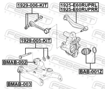 ����������� ��������� ����� | ��� ����/��� | Febest BAB001Z BAB001Z ����