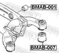 ����������� ���� ����� BMW X5 E53 1999-2006 BMAB-001 ����� ����� BMAB001 ����