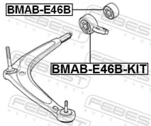 ����������� ������ BMW 3 E46 1997-2006 ����. �����. (� �����������) Febest BMABE46BKIT ����