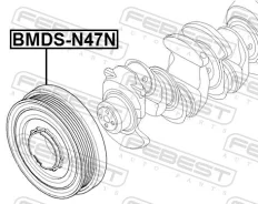 ���� ��������� BMW 3 E90 LCI -11 Febest BMDSN47N ����