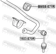 ������ ������� ������������� d22 ������ ������, ����� ��� BMW X5, BMW X6 xDrive Febest BMSB-E71R BMSBE71R ����