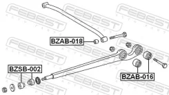 ����������� Febest BZAB016 BZAB016 ����