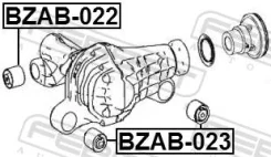 ����������� ����� ������������� | ����/��� | ��� Mercedes-BENZ M-Class, Mercedes-BENZ R-Class, Mercedes-BENZ GLE febest bzab-023 BZAB023 ����