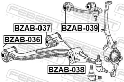 ����������� �������� ������ �������� �������� ������ ����� ��� Mercedes-BENZ E-Class febest bzab-039 BZAB039 ����