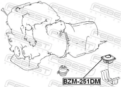 ������� ������� ��������� | ����/��� | ��� Mercedes-BENZ M-Class, Mercedes-BENZ R-Class, Mercedes-BENZ GL-Class febest bzm-251dm BZM251DM ����