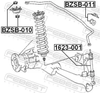 ������ ������� ������������� �������� d19 Febest BZSB011 BZSB011 ����