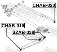 ���������� ������� ����������� ������ Febest CHAB-019 CHAB019 ����