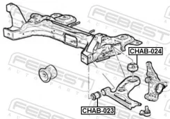 ����������� ��������� ������, ��������, ������, ����� ��� Chevrolet AVEO, Chevrolet Sonic [USA], FORD ASIA / Ozeania Fairmont Febest CHAB-024 CHAB024...