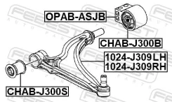 ����������� ������ OPEL Astra-J - ALL Years �����. �����. Febest CHABJ300S ����