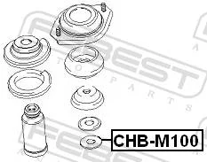 ��������� ����� ������������ Chevrolet Matiz + Spark (M100) 1998-2006 �����. Febest CHBM100 ����