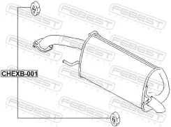 ������� ��������� ��������� | ����/��� | ��� Honda Civic, OPEL Kadett E, Honda Accord febest chexb-001 CHEXB001 ����