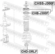 ����� ������������ OPEL Astra-J - ALL Years �����. � ����� Febest CHSSJ300F ����
