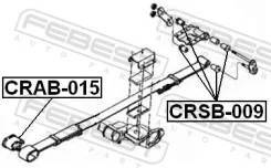 ����������� ������� Chrysler Passenger 1982-1996 ����. Febest CRAB015 ����