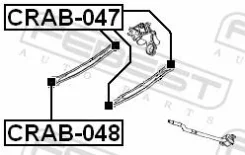 ����������� ������ ���������� ���� ��� ����, ��� Febest [CRAB047] CRAB047 ����