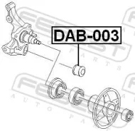 ����������� Chevrolet Febest DAB003 DAB003 ����