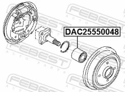 ��������� ��������� 25x55x48 | ��� ����/��� | Febest DAC25550048 DAC25550048 ����