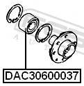 ��������� ��������� �������� 30x60x37 Febest DAC30600037 DAC30600037 ����
