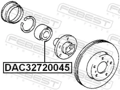 ��������� ��������� 32x72x45 | ����� ����/��� | Febest DAC32720045 DAC32720045 ����
