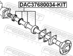 ��������� Febest DAC37680034-KIT DAC37680034KIT ����