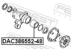 ��������� ��������� ������ 38x65x48x52 Febest DAC38655248 DAC38655248 ����