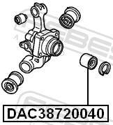 ��������� ������� ������ ������� ������� ������ ��� Honda Civic, Acura Integra, Honda CR-X Honda febest dac38720040 DAC38720040 ����