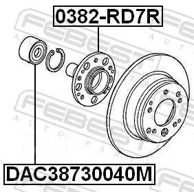 ��������� DAC38730040M Febest DAC38730040M ����