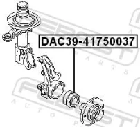 ��������� ������� ������ ��������� ������� ������ ��� Volkswagen Passat, AUDI 80, AUDI A4 febest dac39-41750037 febest dac39-41750037 DAC3941750037 ��...