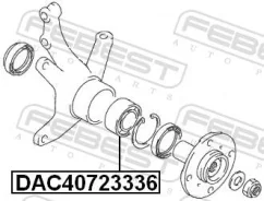 ��������� ��������� 40x72x33x36 | ����� ����/��� | Febest ������� DAC40723336 | �������� �� ��, ������, 5 ����� | �������� �� 12 ��� | ������ � ������...