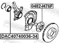 ��������� ��������� �������� 40x74x34x36 Febest DAC4074003634 DAC4074003634 ����